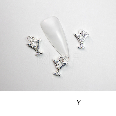 Alloy Rhinestone Cabochons LS-MRMJ-T056-93P-Y-1