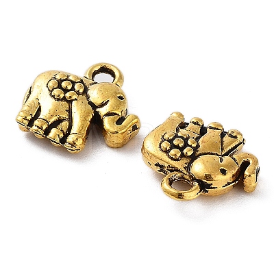Tibetan Style Alloy Charms FIND-Q094-01AG-1