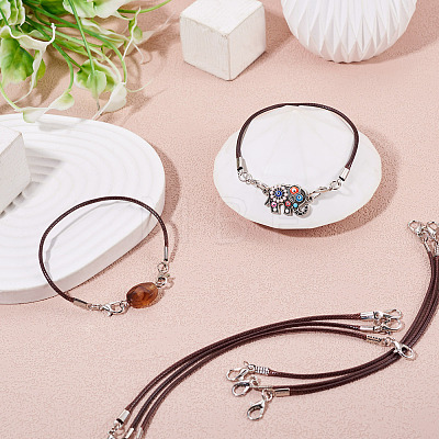 30Pcs Korean Waxed Polyester Cord Bracelet Making YC-TADJ0001-02E-1
