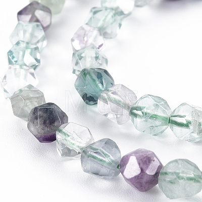 Natural Fluorite Beads Strands X-G-S376-001A-1