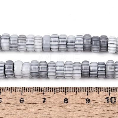 Handmade Millefiori Glass Beads Strands X-LAMP-T021-27B-03-1