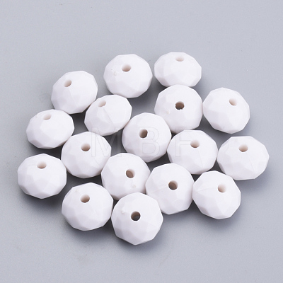 Opaque Acrylic Beads SACR-S300-06C-01-1