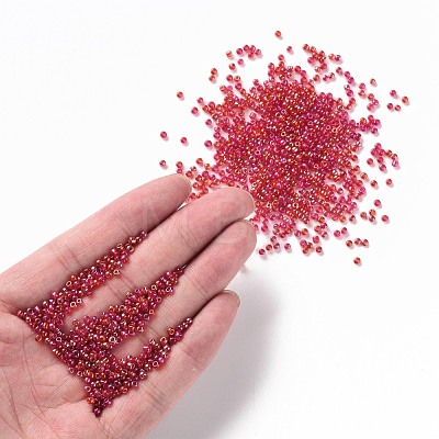 12/0 Round Glass Seed Beads SEED-US0003-2mm-165B-1