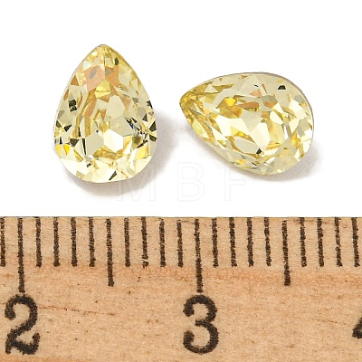 Glass Rhinestone Cabochons RGLA-L029-19C-213-1