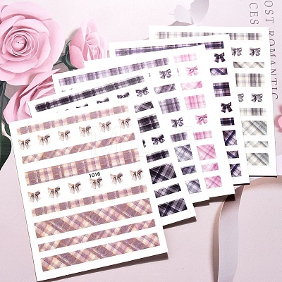 Nail Art Stickers Decals MRMJ-R088-47-M-1