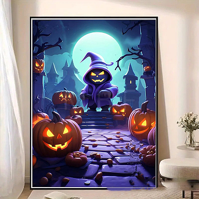 DIY Halloween Theme Diamond Painting Kit DIAM-O001-01N-1