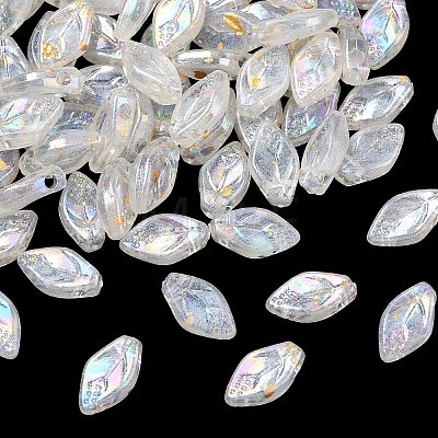 UV Plating Transparent Acrylic Beads AC-CBA81FF-08-1