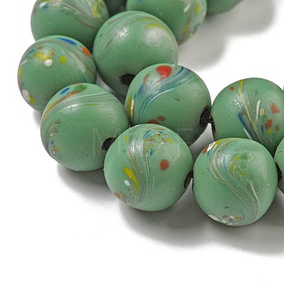 Handmade Lampwork Beads Strands BLOW-D006-07-1