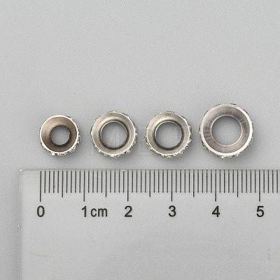 Brass Rhinestone Beads RB-MSMC001-M4-1