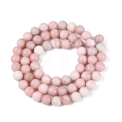 Natural Pink Opal Beads Strands G-N367-01B-01-1