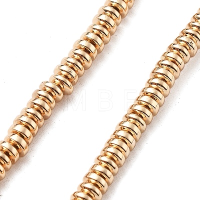 Electroplated Synthetic Non-magnetic Hematite Beads Strands G-M095-C01-05KCG-1