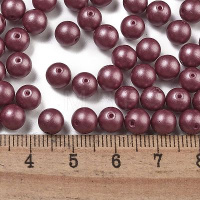 Baking Paint Glass Seed Beads SEED-A034-02E-1