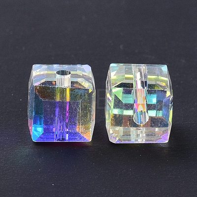 Imitation Austrian Crystal Beads SWAR-F074-6x6mm-32-1