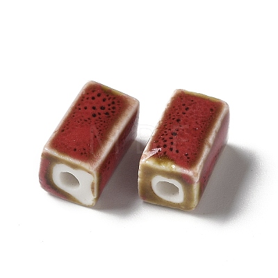 Handmade Porcelain Beads PORC-L080-D05-1