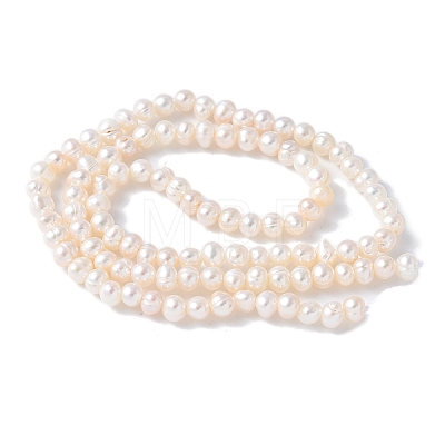 Natural Cultured Freshwater Pearl Beads Strands PEAR-I007-07K-02B-1