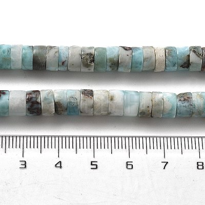 Natural Larimar Beads Strands G-Q024-B03-04-1