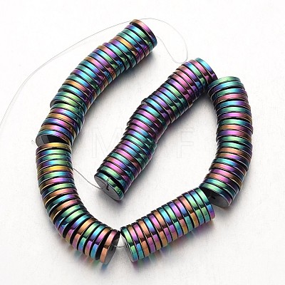 Electroplate Non-magnetic Synthetic Hematite Beads Strands G-F300-17A-02-1