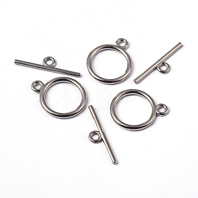   Tibetan Style Toggle Clasps TIBE-PH0001-01P-NR-WH-1