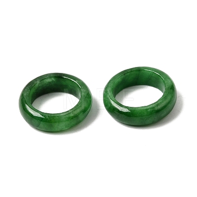 Natural Myanmar Jade Dyed Linking Rings G-C283-10-1