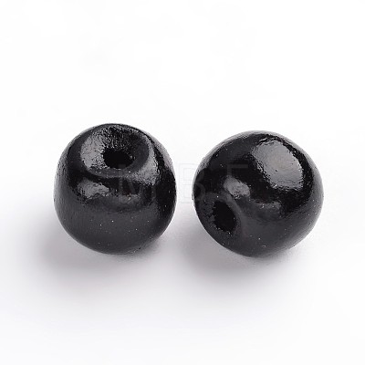 Natural Maple Wood Beads X-TB12mmY-12-1