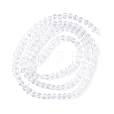 Transparent Glass Beads Strands GLAA-C019-01B-06-1