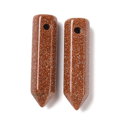 Synthetic Goldstone Pointed Pendants G-D460-01Q-1