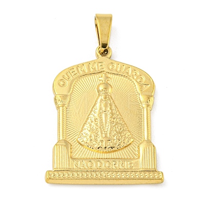 Ion Plating(IP) 304 Stainless Steel Pendants STAS-B071-02H-16G-1