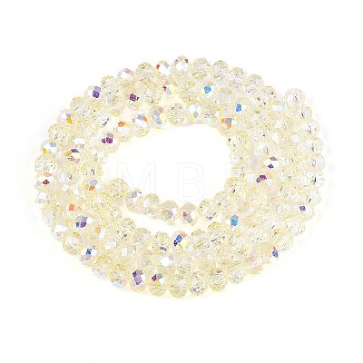 Transparent Glass Beads Strands EGLA-N016-4mm-05-1