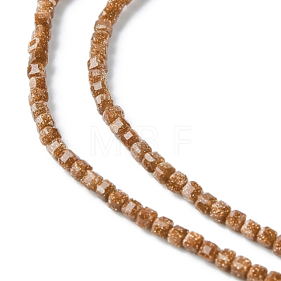 Synthetic Goldstone Beads Strands G-F748-P02-01-1