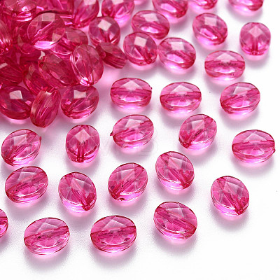 Transparent Acrylic Beads LS-TACR-S154-18A-82-1