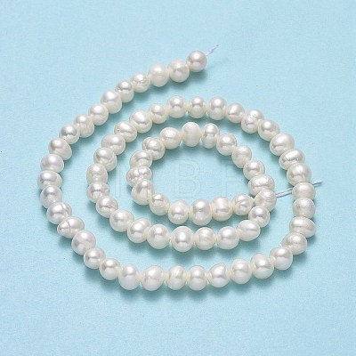 Natural Cultured Freshwater Pearl Beads Strands PEAR-F018-14-01-1