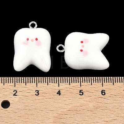 Opaque Resin Pendants RESI-K203-16-1