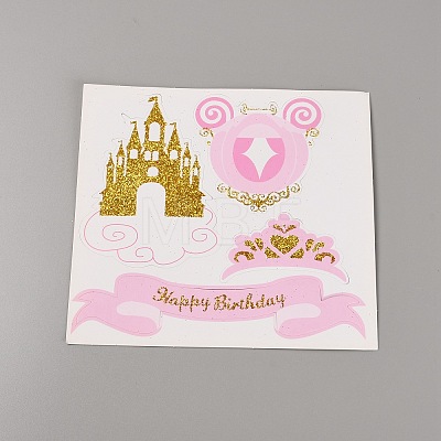 Paper Card Party Decorate AJEW-WH0223-43-1