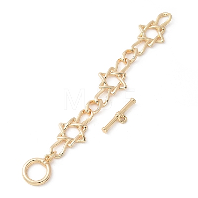 Brass Chain Extender KK-U052-08G-1