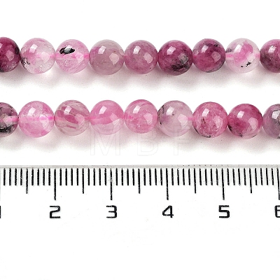 Natural Cherry Blossom Agate Beads Strands G-B076-A02-01-1