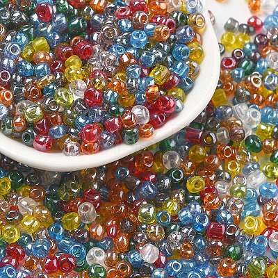 6/0 Glass Seed Beads SEED-A006-4mm-M-1