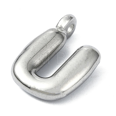 Anti-Tarnish 304 Stainless Steel Pendants STAS-U033-02P-U-1