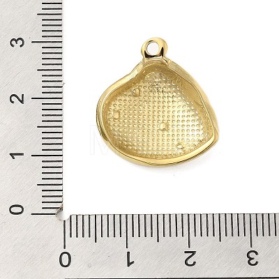 304 Stainless Steel Pendants STAS-U023-07G-1