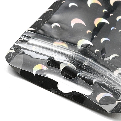 Rectangle Laser Plastic Yin-yang Zip Lock Gift Bags X1-OPP-E004-01C-D01-1