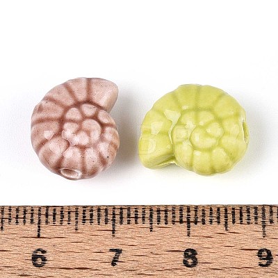 Handmade Porcelain Ceramic Beads PORC-T133-25M-1