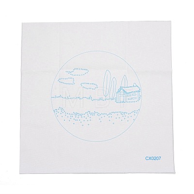 DIY Scenery Embroidery Kit DIY-O021-11A-1