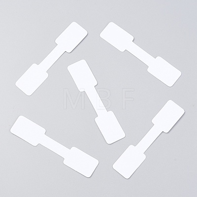 Paper Jewelry Display Price Label Cards CDIS-H004-02A-1