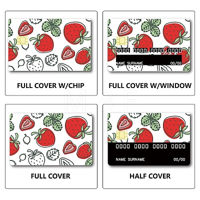 PVC Plastic Waterproof Card Stickers DIY-WH0432-052-1