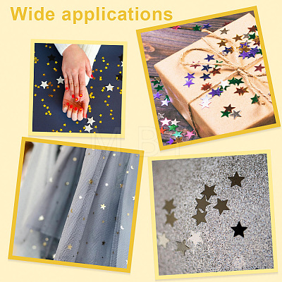 100G 2 Colors PET Paillette/Sequins Pendants KY-CY0001-02-1