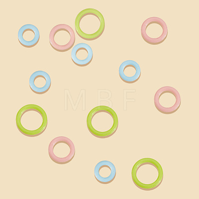 Plastic Round Rings FIND-CP0003-12A-1