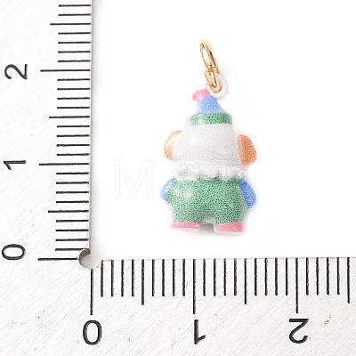 Printed Brass Pendants KK-CBA05A5-01G-04-1