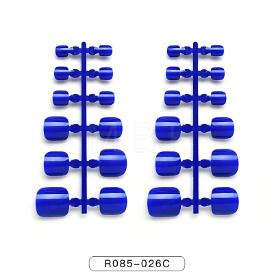 Solid Color Plastic Seamless Toe False Nail MRMJ-R085-026C-1