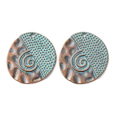 Tibetan Style Alloy Pendants X-FIND-B055-02N-1