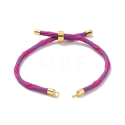 Nylon Cord Silder Bracelets MAK-C003-01G-1