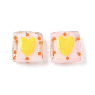 Handmade Lampwork Enamel Beads LAMP-G147-02C-1